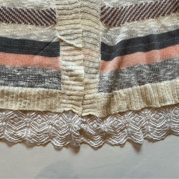 No Boundaries Open Cardigan Sweater, Sz M - Picture 6 of 10